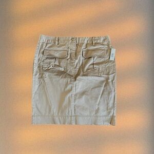 Old Navy Tan Stretch Midi Skirt